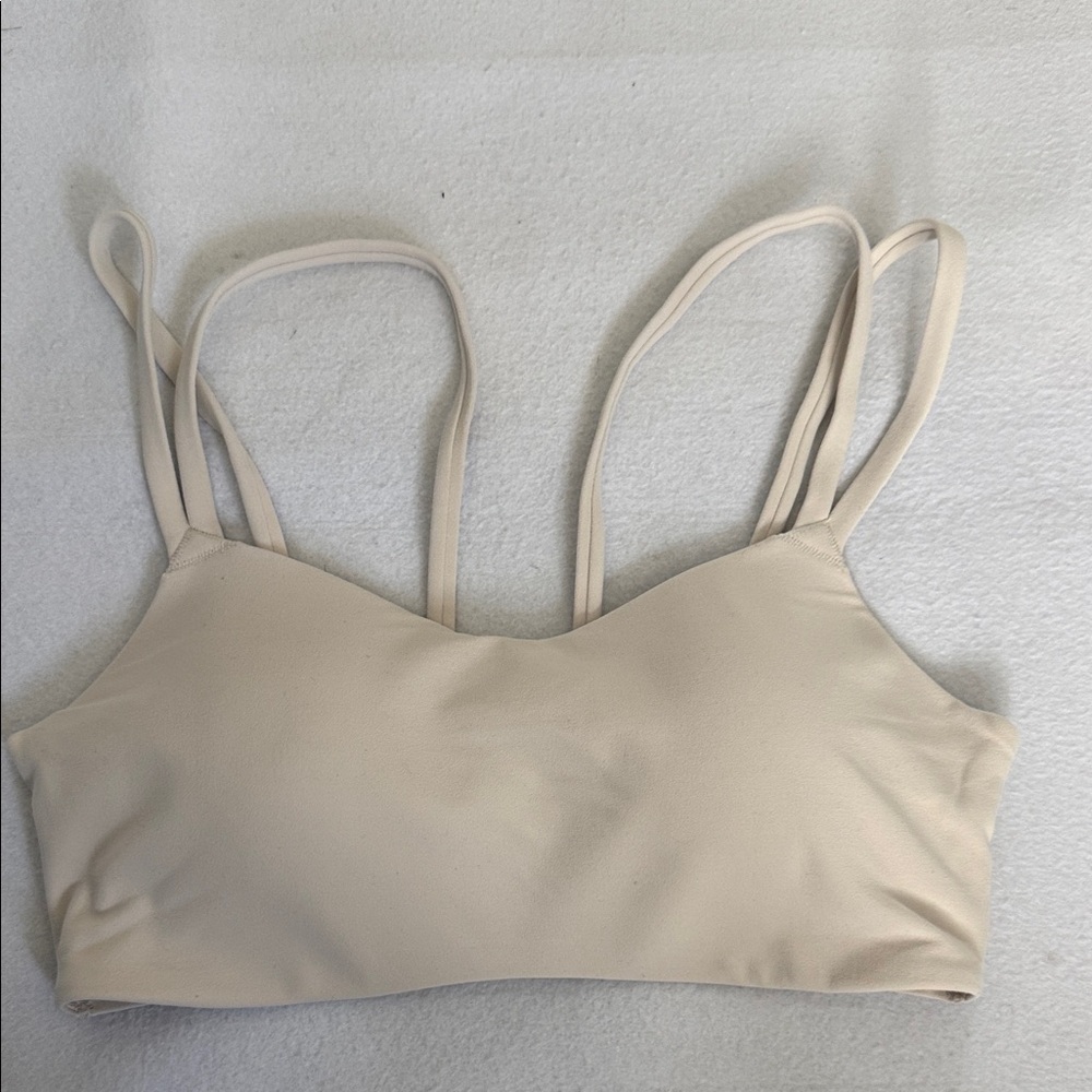 Nike Zenvy strappy light support sports bra S EUC